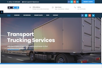Вы сейчас просматриваете Скачайте HTML-шаблон DHC для логистики и транспортных услуг | html шаблоны