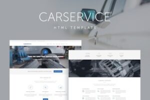 Подробнее о статье Скачайте адаптивный HTML шаблон Car Service для автосервисов | HTML шаблоны