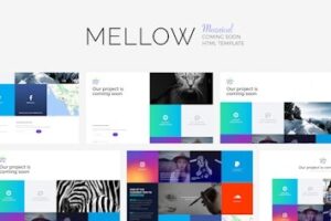 Подробнее о статье Скачайте шаблон MELLOW для страницы запуска проекта | HTML шаблоны