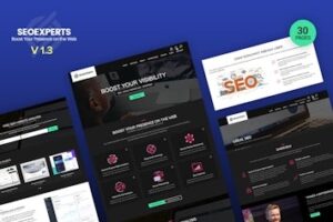 Подробнее о статье Скачайте HTML шаблон SEOExpert для цифрового маркетинга | HTML шаблоны