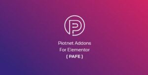 Подробнее о статье Скачайте Piotnet Addons For Elementor Pro – Уникальные виджеты и формы | Плагины WordPress