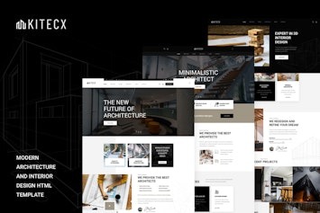 Подробнее о статье Скачайте Kitecx – HTML-шаблон для архитекторов и дизайнеров | html шаблоны