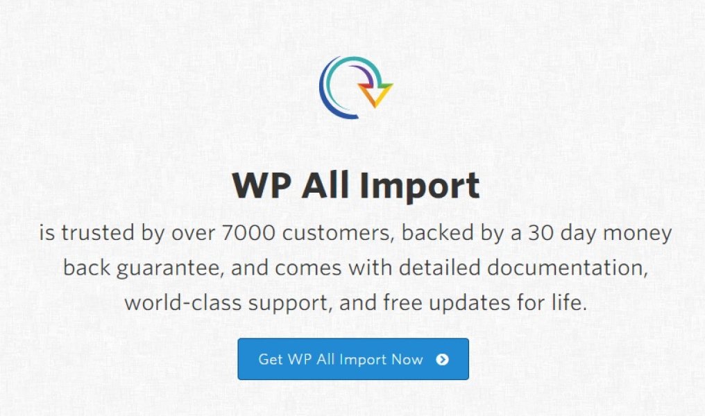 Вы сейчас просматриваете WP All Import Pro | Плагины WordPress