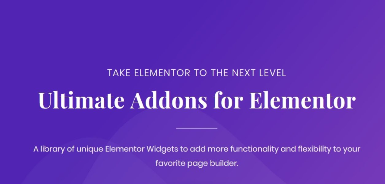 Вы сейчас просматриваете Ultimate Addons for Elementor | Плагины WordPress