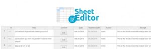 Подробнее о статье WP Sheet Editor Premium — массовое редактирование всех видов | Плагины WordPress