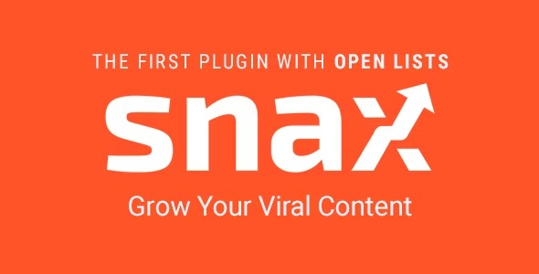 Вы сейчас просматриваете Snax — конструктор вирусного контента WordPress | Плагины WordPress