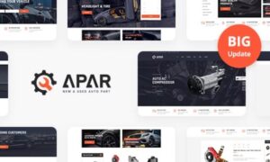 Подробнее о статье Apar — WordPress тема магазина автозапчастей | Темы WordPress