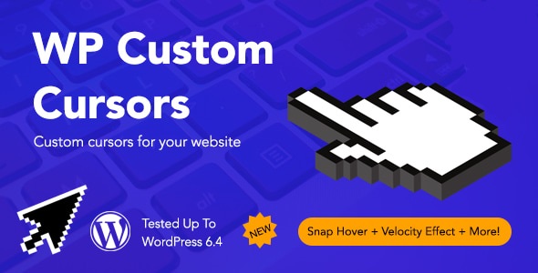 Подробнее о статье WP Custom Cursors — WordPress плагин курсора | Плагины WordPress