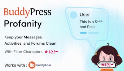 Подробнее о статье BuddyPress Profanity Filter | Плагины WordPress