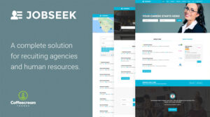 Подробнее о статье Jobseek — WordPress тема для доски объявлений о вакансиях | Темы WordPress