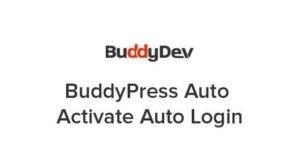 Подробнее о статье BuddyPress Auto Activate Auto Login | Плагины WordPress