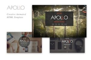 Подробнее о статье Скачайте Apollo — анимированный HTML-шаблон для портфолио | HTML шаблоны