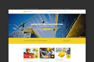 Подробнее о статье Скачайте Architectura — HTML-шаблон для строительных компаний | HTML шаблоны