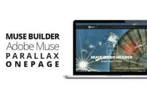 Подробнее о статье Скачайте Muse Builder — одностраничный шаблон с параллаксом | HTML шаблоны