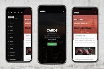 Подробнее о статье Скачайте AMP Cards — мобильный шаблон на Google AMP | HTML шаблоны