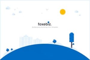 Подробнее о статье Скачайте Foxebiz — многоцелевой HTML-шаблон для бизнеса | HTML шаблоны