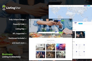 Вы сейчас просматриваете Скачайте HTML-шаблон Listingstar для каталогов и списков | HTML шаблоны