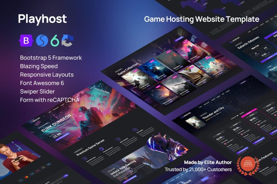 Вы сейчас просматриваете Скачайте HTML-шаблон Playhost для игровых серверов | HTML шаблоны