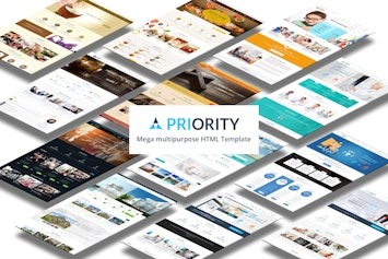 Вы сейчас просматриваете Скачайте многоцелевой HTML5 шаблон Priority для всех типов сайтов | HTML шаблоны