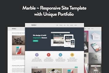 Вы сейчас просматриваете Скачайте HTML5 шаблон Marble для портфолио и агентств | HTML шаблоны