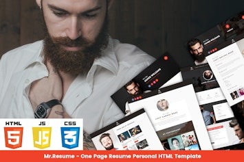 Вы сейчас просматриваете Скачайте HTML-шаблон Mr Resume для резюме и портфолио | HTML шаблоны