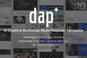 Вы сейчас просматриваете Dap — креативный многоцелевой HTML-шаблон для современного бизнеса | HTML шаблоны