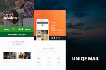 Вы сейчас просматриваете Uniqe Mail — Адаптивные шаблоны для электронной почты | HTML шаблоны