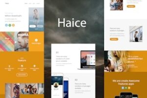 Подробнее о статье Haice Mail — адаптивный шаблон для электронной почты | HTML шаблоны