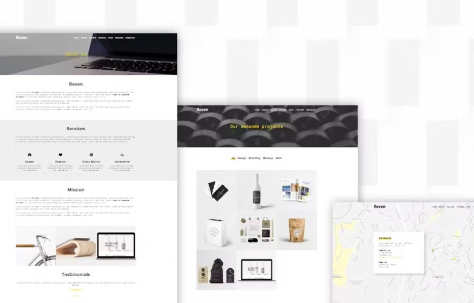 Вы сейчас просматриваете Reven — шаблон для творческих агентств и портфолио | HTML шаблоны