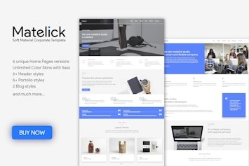 Вы сейчас просматриваете Matelick — HTML-шаблон для корпоративных сайтов и портфолио | HTML шаблоны