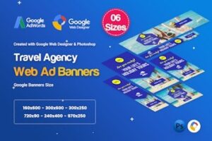 Подробнее о статье Travel Agency Banners — шаблон баннеров для туристических агентств | HTML шаблоны