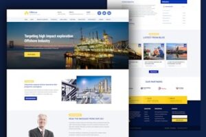 Подробнее о статье Offshore – HTML-шаблон для индустриальных и корпоративных сайтов | HTML шаблоны