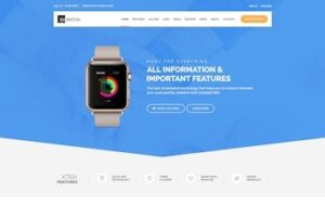 Подробнее о статье Ex Watch – современный шаблон для eCommerce с поддержкой одного продукта | HTML шаблоны