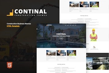 Вы сейчас просматриваете Continal — HTML5 шаблон для строительного бизнеса | HTML шаблоны