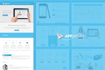 Подробнее о статье App Mojo — одностраничный HTML-шаблон для продвижения приложений | HTML шаблоны