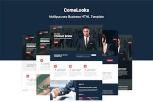 Подробнее о статье ComeLooks — многофункциональный HTML5 шаблон для бизнеса | HTML шаблоны