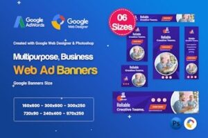 Подробнее о статье Multi-Purpose Banners HTML5 D54 — универсальный HTML5 шаблон баннеров | HTML шаблоны