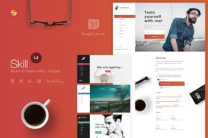 Подробнее о статье Skill — современный и креативный HTML5-шаблон | HTML шаблоны