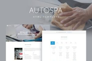 Подробнее о статье Auto Spa — HTML-шаблон для автомоек и автосервисов | HTML шаблоны