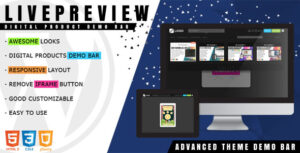 Подробнее о статье LivePreview — демонстрационная панель темы для WordPress | Плагины WordPress