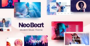 Подробнее о статье NeoBeat — музыкальная WordPress тема | Темы WordPress