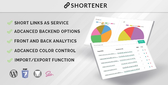 Подробнее о статье Shortener — WordPress плагин для коротких ссылок с аналитикой | Плагины WordPress