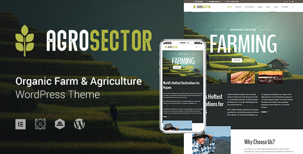 Вы сейчас просматриваете Agrosector — тема WordPress для сельского хозяйства и органических продуктов | Темы WordPress