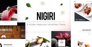 Подробнее о статье Nigiri — WordPress тема для ресторана | Темы WordPress