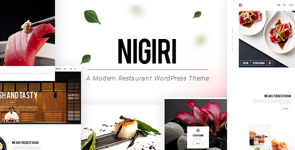 Вы сейчас просматриваете Nigiri — WordPress тема для ресторана | Темы WordPress