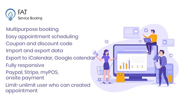 Подробнее о статье Fat Services Booking — плагин бронирования WordPress | Плагины WordPress