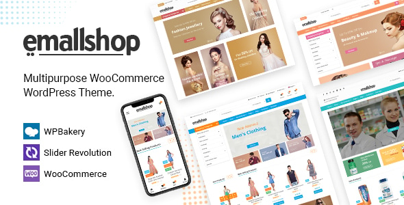 Подробнее о статье EmallShop — адаптивная тема WordPress для WooCommerce | Темы WordPress