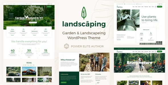 Вы сейчас просматриваете Landscaping — ландшафтный дизайн WordPress тема | Темы WordPress