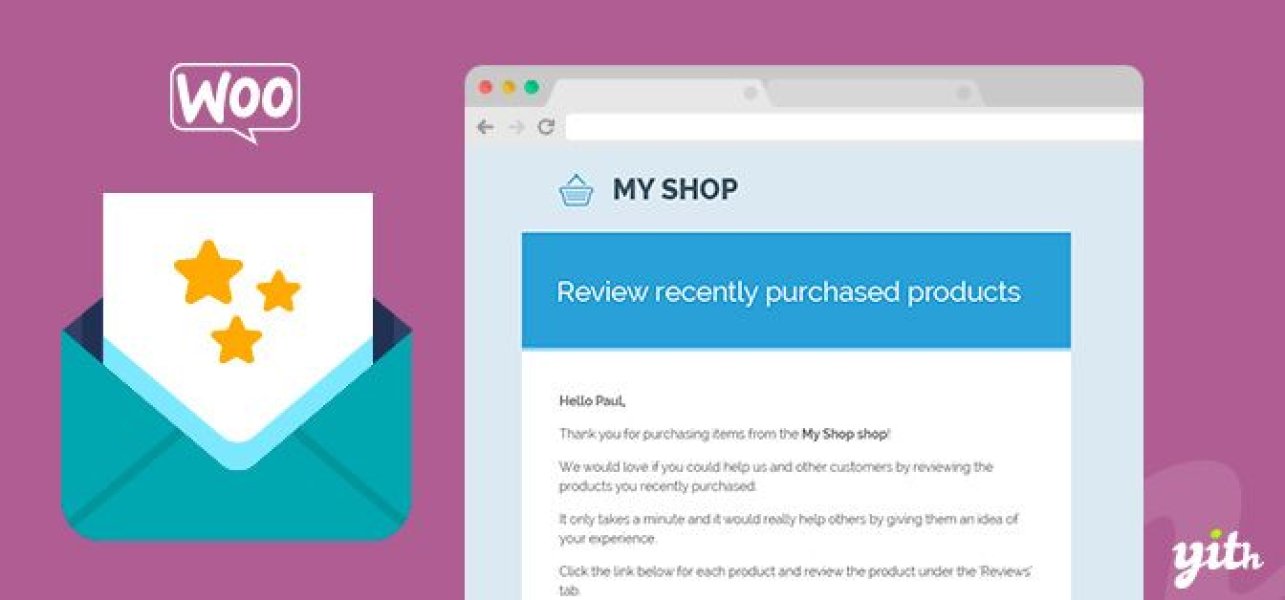 Подробнее о статье YITH WooCommerce Review Reminder — просьба оставить отзыв о товаре | Плагины WordPress