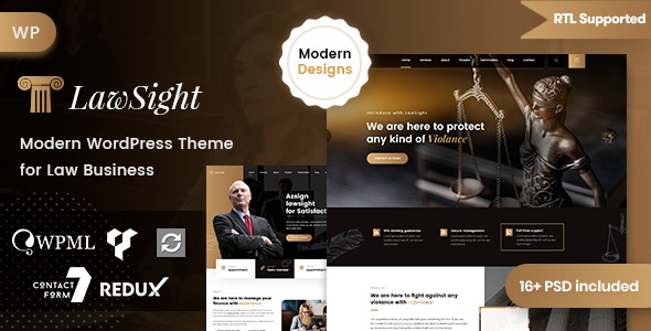 Подробнее о статье Lawsight — тема для юристов WordPress | Темы WordPress